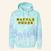 Waffle House Merch Waffle House Tie Dye Hoodie Xmas Gifts For Girlfriend - Thriftgiftshop