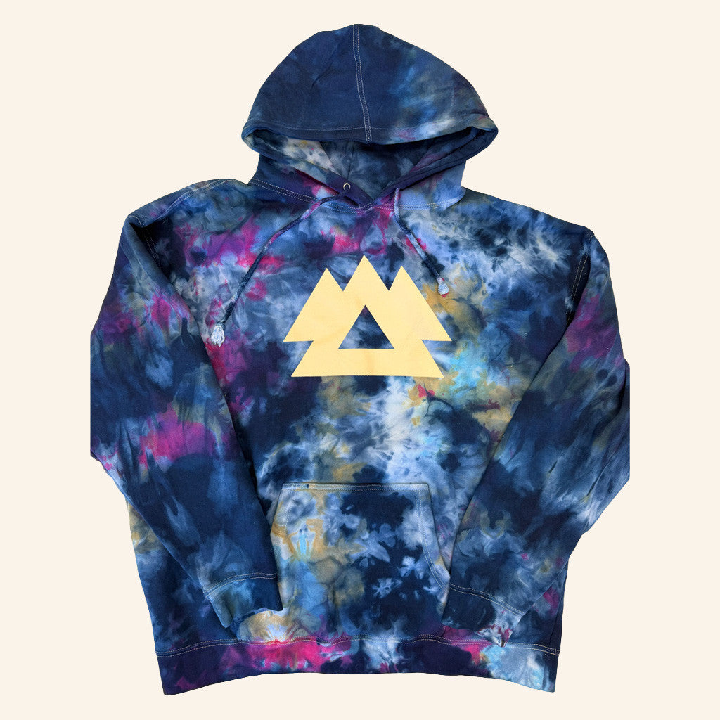 Wakaan Merch LE WAKAAN Blueberries N Cream Tie Dye Hoodie Birthday Gift For Husband - Thriftgiftshop
