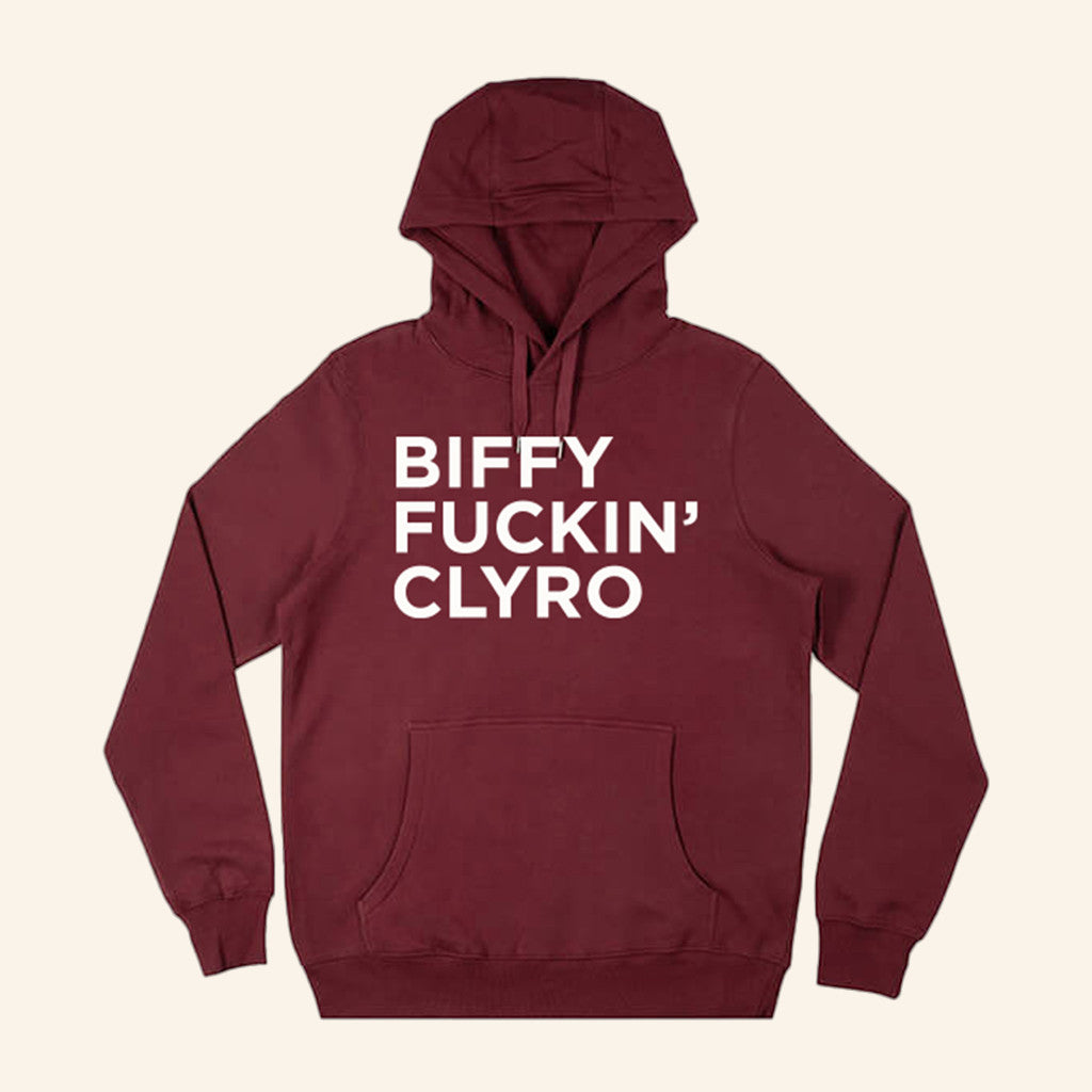 Warner Music Merch Biffy Fuckin Clyro Hoodie Best Gifts For Music Lovers - Thriftgiftshop