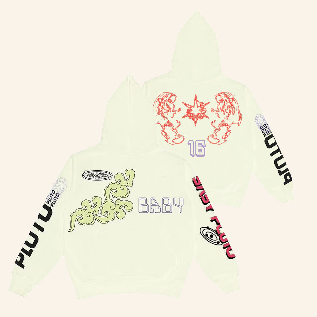 Warner Music Merch Pluto X Baby Pluto Hoodie Unique Gifts For Besties - Thriftgiftshop