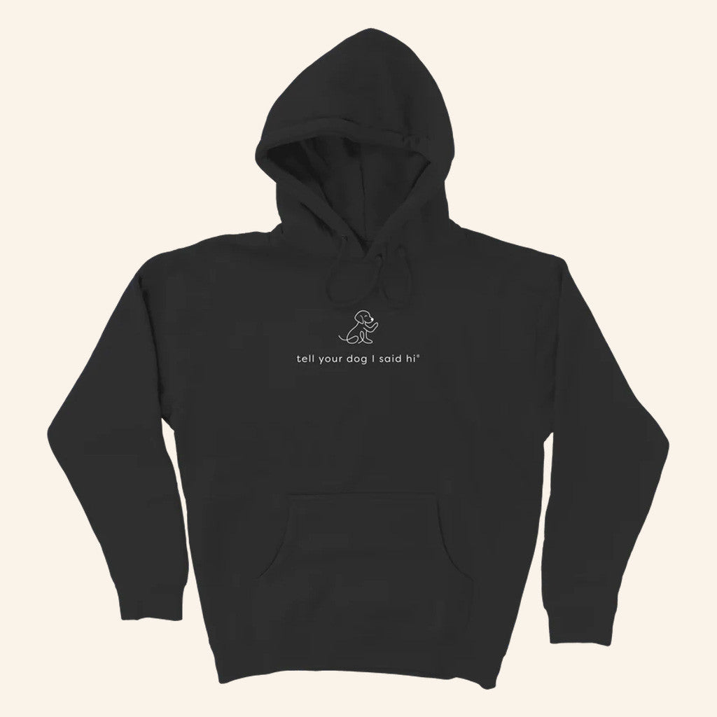 We Rate Dogs Merch Waving Dog Hoodie Tell Your Dog I Said Hi Hoodie Best Gifts For Friends - Thriftgiftshop