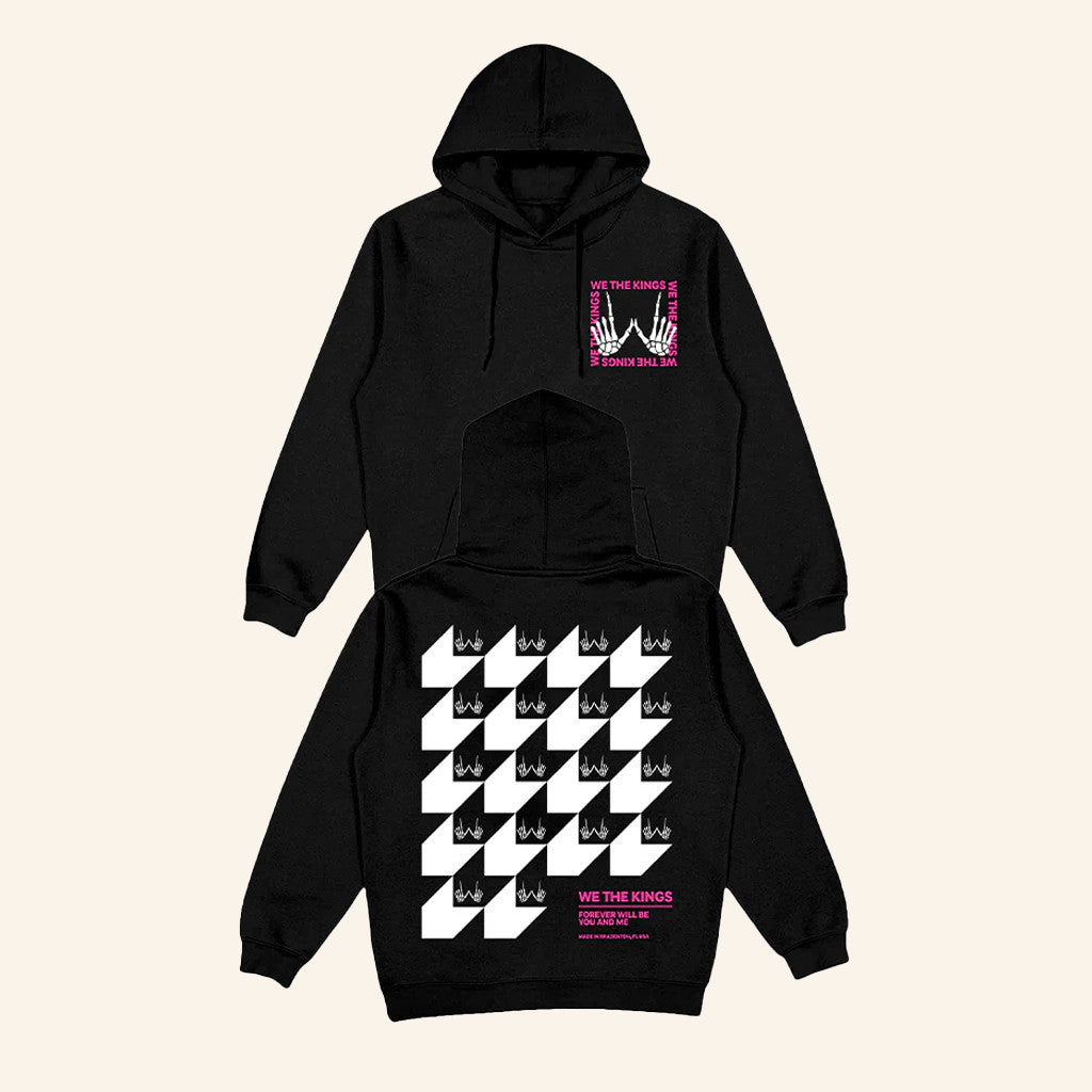 We The Kings Merch Forever You And Me Hoodie Cool Gifts For Rock Lovers - Thriftgiftshop