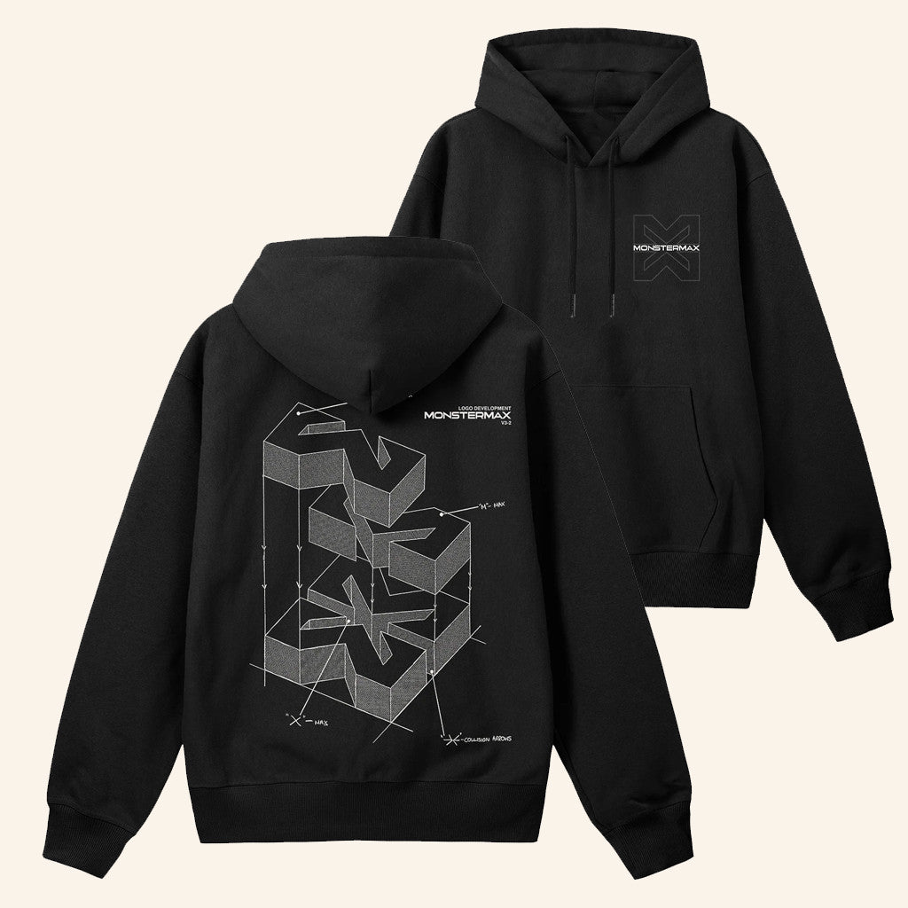 Whistlindiesel Merch Schematic Black Hoodie Present For Husband - Thriftgiftshop