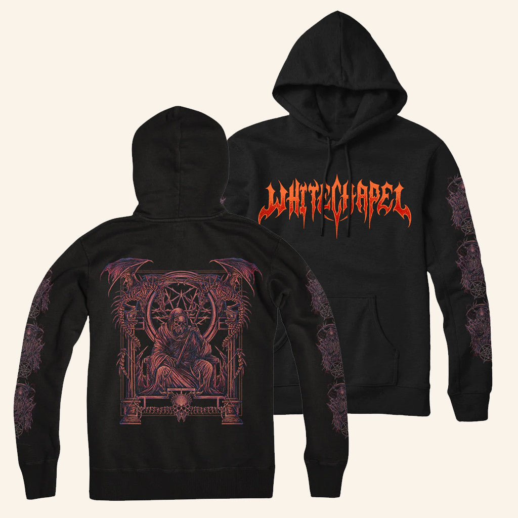 Whitechapel Band Merch Gothic Leader Hoodie Birthday Gift Ideas For Him - Thriftgiftshop