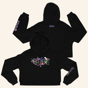 Wicked Merch I Couldn't Be Lovelier Cropped Hoodie Great Gifts For Girlfriend - Thriftgiftshop