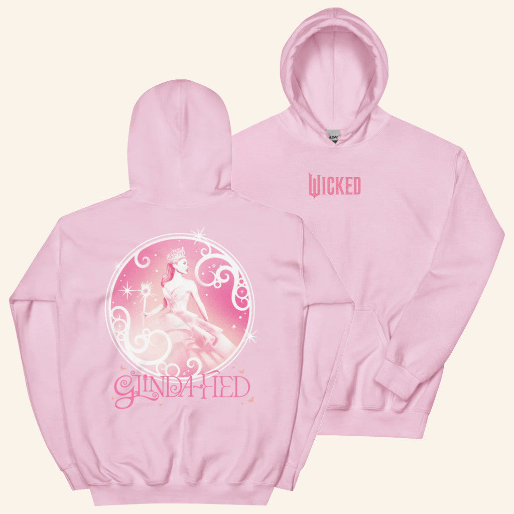 Wicked Merch Wicked Glinda Portrait Hoodie Best Gifts For Daughters - Thriftgiftshop