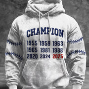 World Series Merch 2025 Game Day Hoodie Cool Gifts For Baseball Lovers - Thriftgiftshop