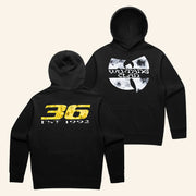 Wu Tang Merch Wu Faded 36 Hoodie Christmas Present Ideas For Father - Thriftgiftshop