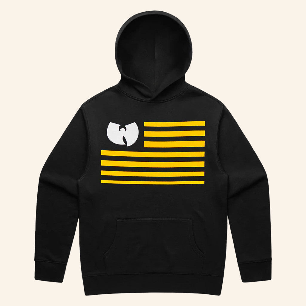 Wu Tang Merch Wu Flag Hoodie Christmas Present Ideas For Father - Thriftgiftshop