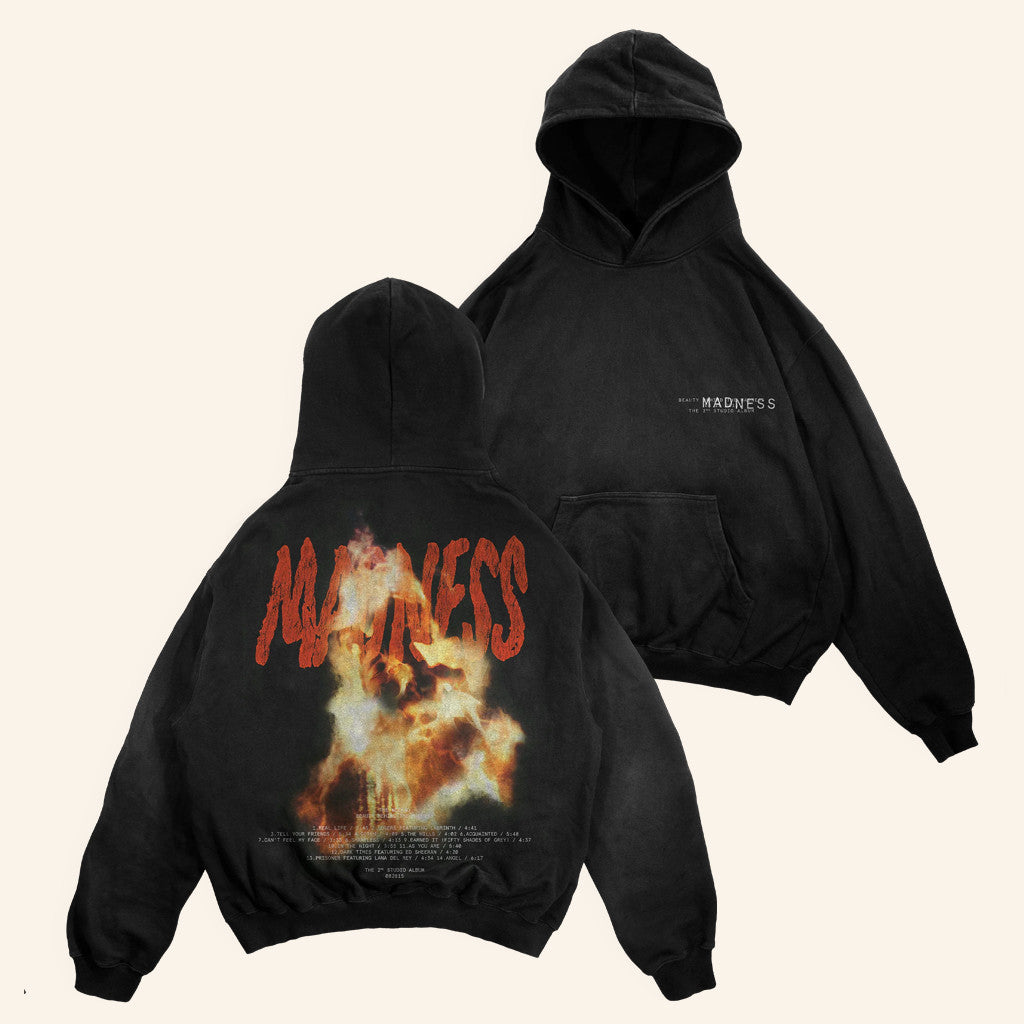 XO Merch Beauty Behind The Madness Hoodie Birthday Present For Husband - Thriftgiftshop