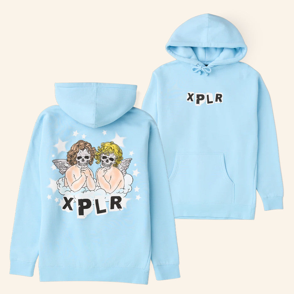 XPLR Merch Angels Of Death Hoodie Halloween Presents For Best Friend - Thriftgiftshop