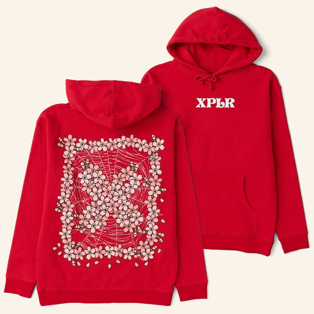 XPLR Merch Cherry Blossoms Hoodie Birthday Presents For Sisters - Thriftgiftshop