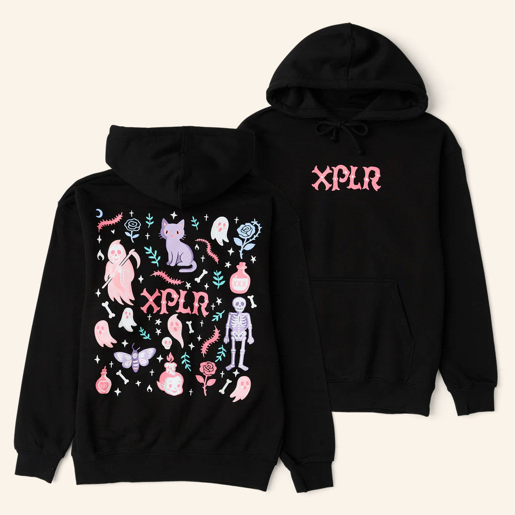 XPLR Merch Pick Your Poison Black Hoodie Unique Gifts For Girlfriend - Thriftgiftshop