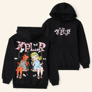 XPLR Merch Polar Opposites Black Hoodie Christmas Gifts For Girlfriend - Thriftgiftshop