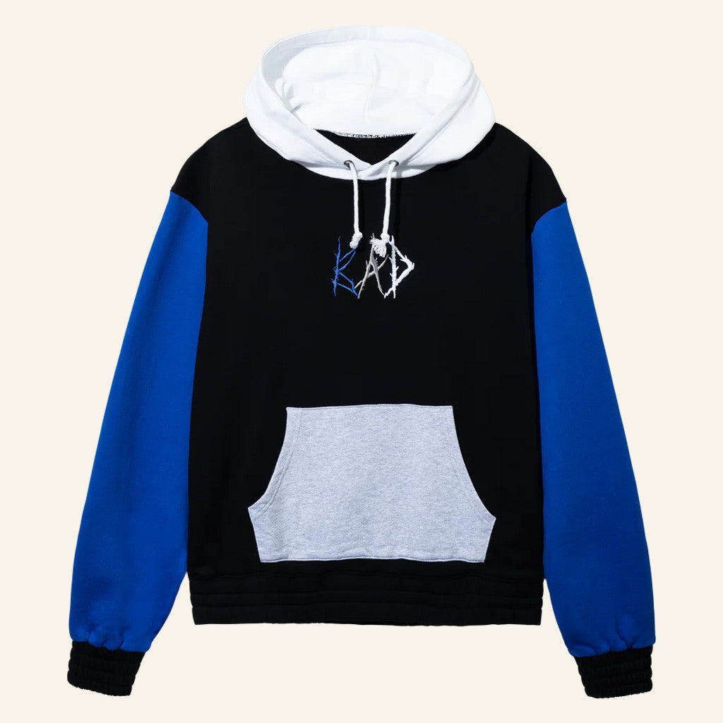 XXXTentacion Merch Bad Logo Colorblock Hoodie Gifts For Rap Lovers - Thriftgiftshop