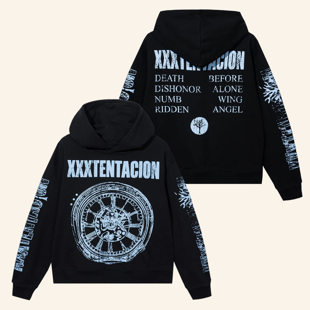 XXXTentacion Merch One Minute Hoodie Best Gifts For Rapper Fans - Thriftgiftshop