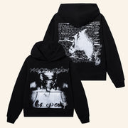 XXXTentacion Merch Tattoo Hoodie Black Best Gifts For Rapper Fans - Thriftgiftshop