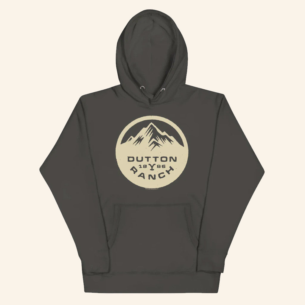 Yellowstone Merch Yellowstone Dutton Ranch Mountain Range Hoodie Father Gifts - Thriftgiftshop