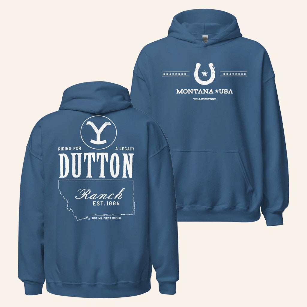 Yellowstone Merch Yellowstone Riding For A Legacy Hoodie Gifts For Husband - Thriftgiftshop