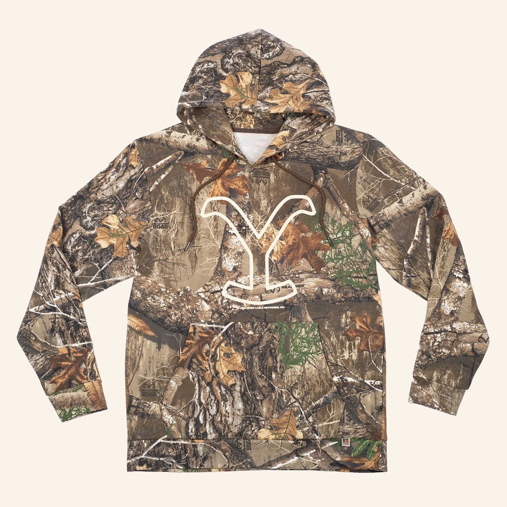 Yellowstone Merch Yellowstone x Realtree Camo Hoodie Great Gifts For Husband - Thriftgiftshop