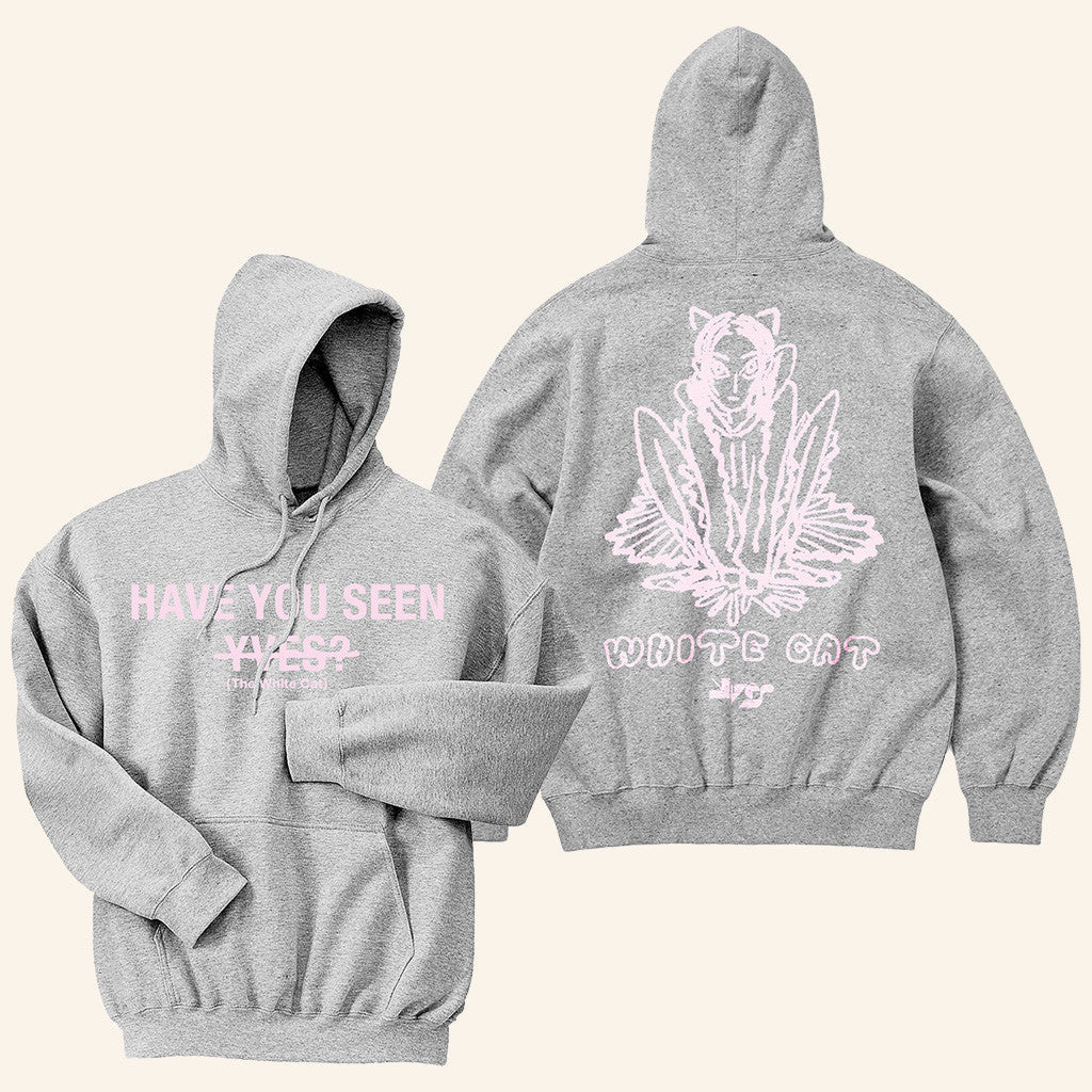 Yves Merch 2025 Apple Cinnamon Crunch Tour Hoodie White Cat Hoodie Gifts For Her - Thriftgiftshop