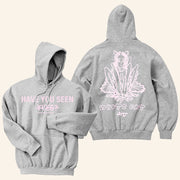 Yves Merch 2025 Apple Cinnamon Crunch Tour Hoodie White Cat Hoodie Gifts For Her - Thriftgiftshop