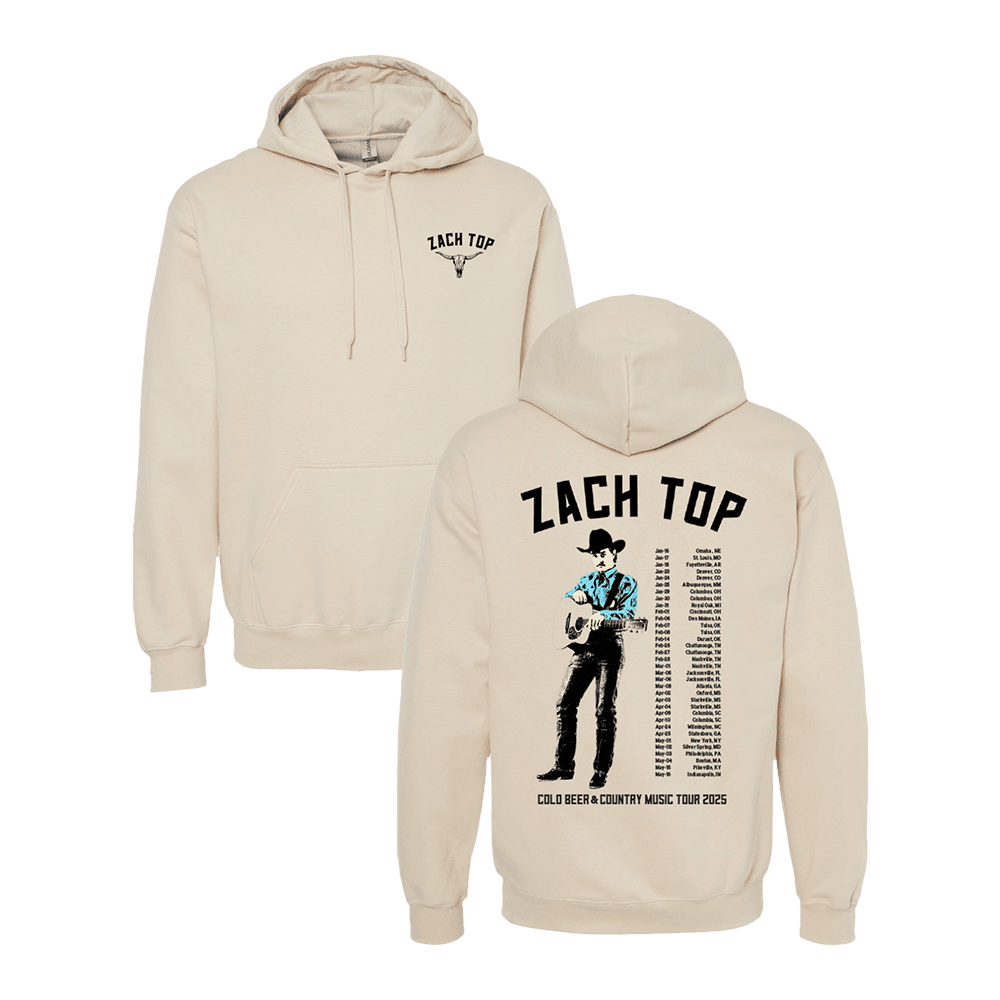 Zach Top Merch Zach Top 2025 Natural Tour Hoodie Gifts For Music Fans Father's Day Gift for Dad - Thriftgiftshop