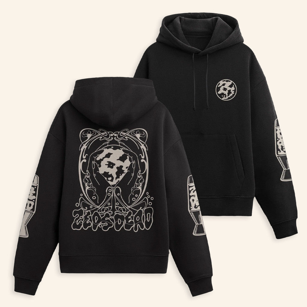 Zeds Dead Merch Zeds Dead Lavahh Black Hoodie Gifts For Father - Thriftgiftshop