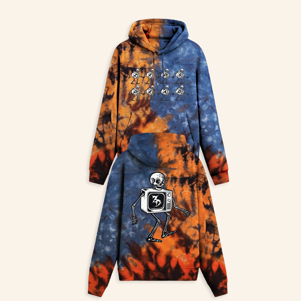 Zeds Dead Merch Zeds Dead Parade Tie Dye Hoodie Gift Ideas For Son - Thriftgiftshop
