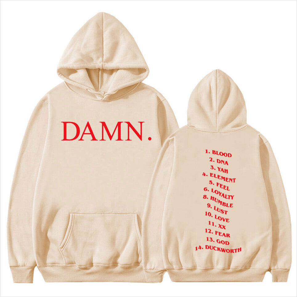 Zrbang Damn Rapper Kendrick Lamar Hoodie Gifts For Besties Merch Apparel - Thriftgiftshop