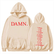 Zrbang Damn Rapper Kendrick Lamar Hoodie Gifts For Him Merch Clothing - Thriftgiftshop